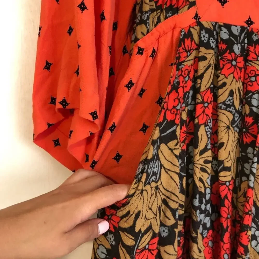 Free People Talulla Printed Tunic Dress Size XS